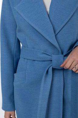 01-11153 Пальто женское демисезонное (пояс) - El podio фото 6