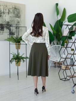 юбка расклешенная с подкладкой - Трика фото 4