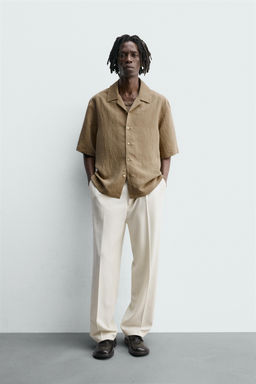 STRIPED FLOWING SHIRT