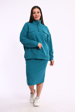 Женский костюм с юбкой 31930 - Натали фото 11