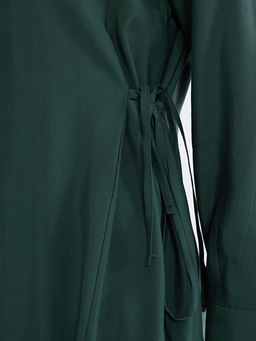 Ba?lama Detayl? Kad?n G?mlek Tunik