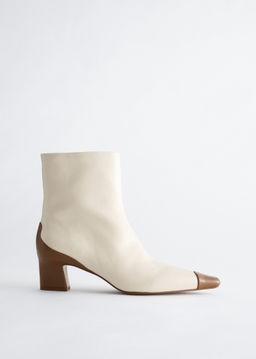Botines de piel