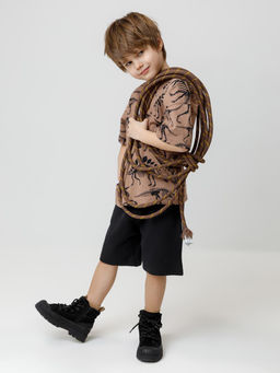 КР 302852/капучино 1321 Н029.1 к610 фуфайка (футболка) для мал - Crockid фото 4