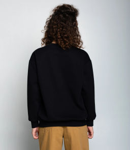 Свитшот #КТ1709, чёрный