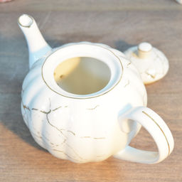 Чайник завар. 950 мл Lavenir "Золотой мрамор" 176-110 фарфор арт. 00111875