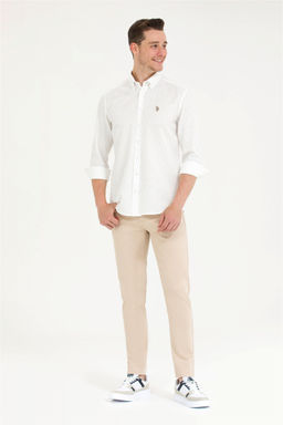 U. S. Polo Assn / Мужские бежевые джинсовые брюки