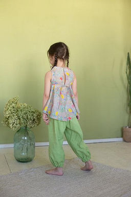 Л 21-7 бриджи для девочки "ELF" мятный