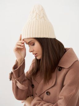 Conso/KH 220315 - light beige Шапка