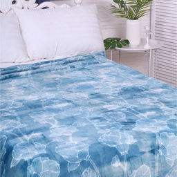 Покрывало Калифорния 180х200см, велсофт 280г/м, 100% полиэстер - Атра фото 2