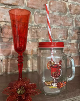 КРУЖКА ДЛЯ КОКТЕЙЛЕЙ 450 МЛ КОЛЛЕКЦИЯ НОВОГОДНИЙ КАЛЕЙДОСКОП 11*8,2*13,8 СМ - Lefard фото 3