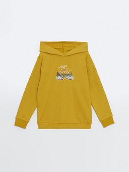 Kap??onlu Erkek ?ocuk Sweatshirt