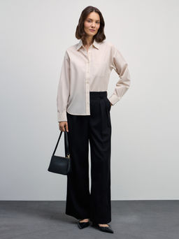 Базовая рубашка с карманом / Zarina фото 2