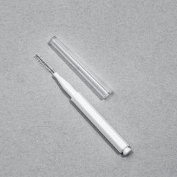 Щёточки - мини для бровей и ресниц, набор - 10 шт., 7×0.5 см, белая