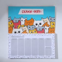 Подарочный набор Котопланинг планинг и ручка - Simaland фото 6