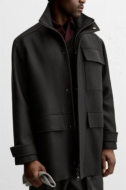 WOOL BLEND PARKA - Zara фото 5