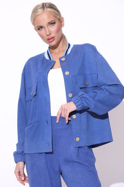 Бомбер (вельвет ниагара) - Эльза фото 6