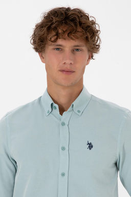 Erkek Mint Uzun Kollu Basic G_mlek Sepette S_rpriz _ndirim - U.s. polo assn фото 2