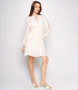 Платье #КТ1515, светло-бежевый - Dommod фото 2