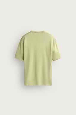 CAMISETA PUNTO LIGERO RELAXED FIT / Pistacho - Zara фото 10