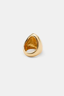 PACK OF JEWEL SIGNET RINGS - Zara фото 7