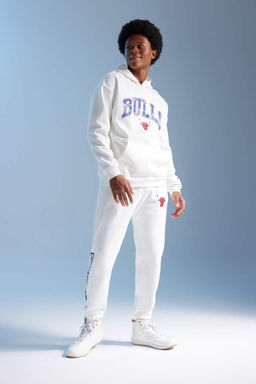 DeFactoFit Спортивные штаны стандартного кроя для бега NBA Chicago Bulls