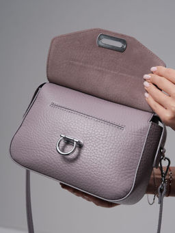 Сумка через плечо Azaro 3684 лиловая тень