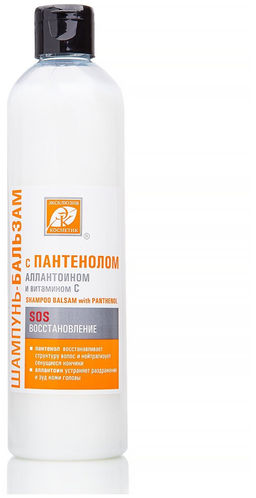 Эксклюзивкосметик Шампунь-бальзам с пантенолом линии SOS Восстановление, 500 гр