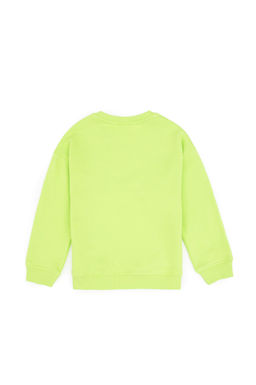 Erkek _ocuk Ye_il Bisiklet Yaka Basic Sweatshirt - U.s. polo assn фото 2