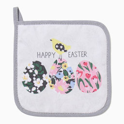 Набор кух. Доляна Яркой пасхи: варежка 20х28 см, прихватка 17х17 см, 35% хл, 65% пэ  фото 11