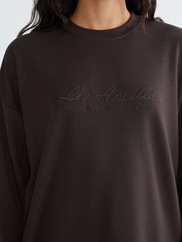 Los Angeles Nak??l? Kad?n Sweatshirt Tunik