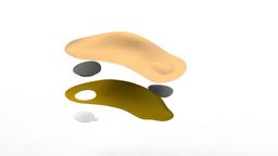 Каркасные ортопедические полустельки Talus 64к Оптима лайт