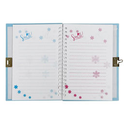 Записная книжка на замочке Котики А5-, 45 листов, в линейку, на гребне, МИКС - Calligrata фото 5