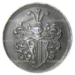 Монета 20 пфеннигов 1918 года Транспортный нотгельд  Лейпциг