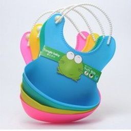 Слюнявчик силиконовый Nicole Baby - Home фото 2