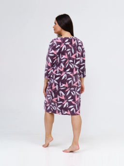 Халат женский, цвет коричневый