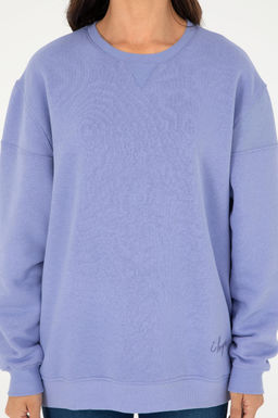 Женский сиреневый свитшот - U.s. polo assn фото 6