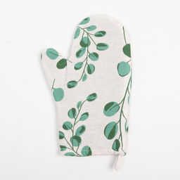 Варежка-прихватка Доляна «Эвкалипт» 20×27 см, 100% хлопок, ватин 250 г/м²