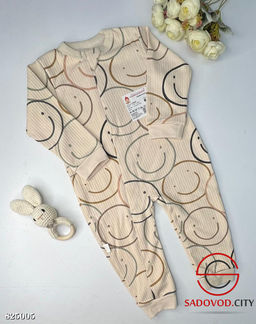 Комбинезон (рубчик) на молнии 1 шт