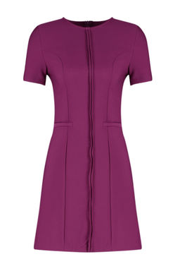 Mor A-line Bisiklet Yaka Mini Dokuma Elbise TWOSS24EL00460 - Trendyolmilla фото 7