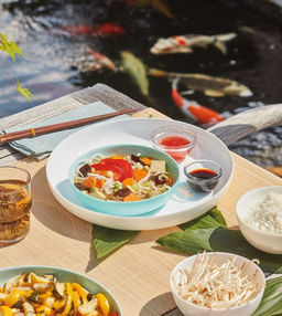 Блюдо для подачи ФРЕНДС ТАЙМ ТЮРКУАЗ КУСКУС 21см