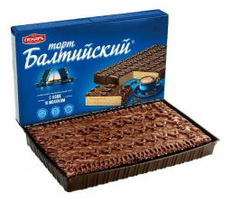 Торт "Балтийский" 320гр/Славянка