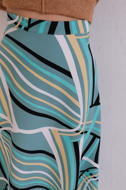 Юбка А-силуэта с принтом - Martichelli фото 23