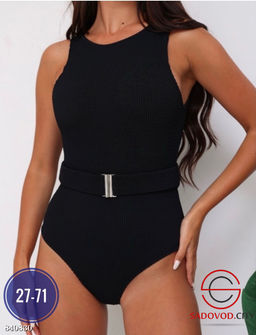 Слитный женский купальник