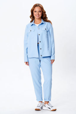 Костюм Liona Style 694 нежно-голубой