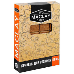 Брикеты для розжига Maclay, 64 шт.  фото 4