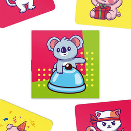 Настольная игра на скорость «Дилинь-дилинь» со звонком, 60 карт, 7+