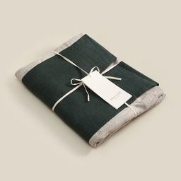 Сумка шоппер с ручками SL HOME Linen shopper, 50?50 см, 100% лён, 200 г/м2