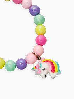 Набор детских браслетов «Выбражулька. Единорог», 3 шт. силиконовый, разноцветный