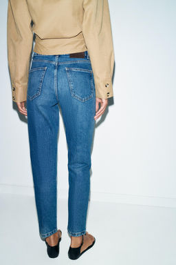 Z.01 MOM FIT HIGH-WAIST JEANS - Zara фото 20