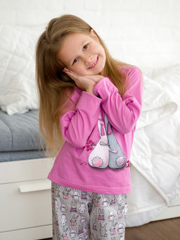 Костюм детский, модель 324, трикотаж (26 размер, Зайчата ) - Ивановотекстиль фото 8